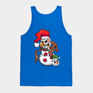 Evil Snowman Tank Top